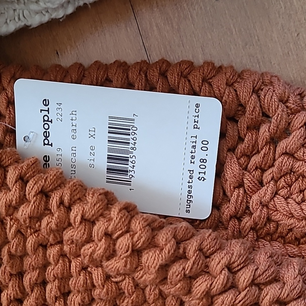 NWT Free People My Only Sunshine Sweater - Picture 4 of 7